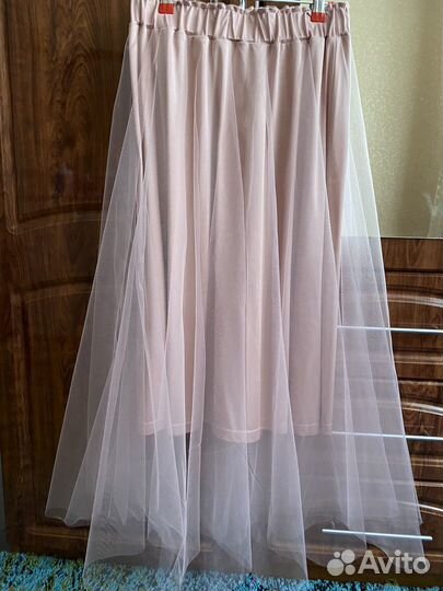 Пышная юбка из фатина женская
