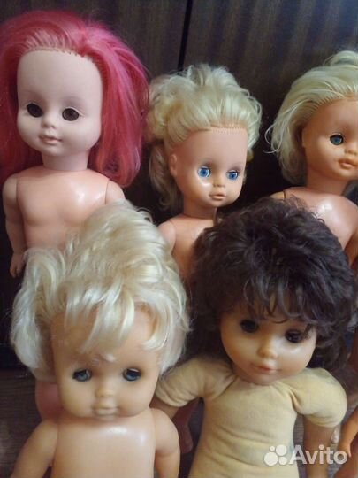 Куклы гдр времен СССР. Лот