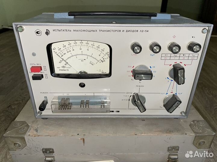 Испытатель маломощных транзисторов и диодов Л2-54