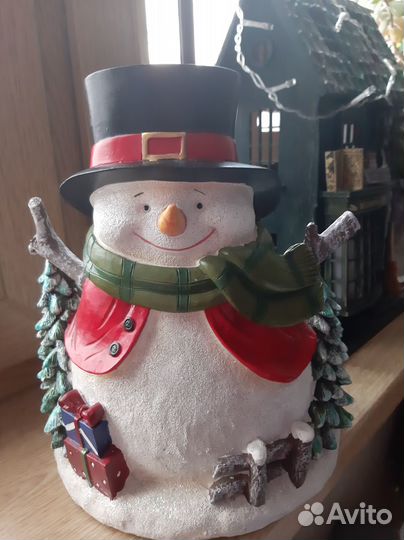 Подставка для бумажных полотенец Снеговик