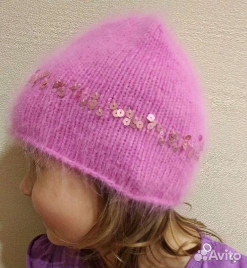 Шапка из пуха норки