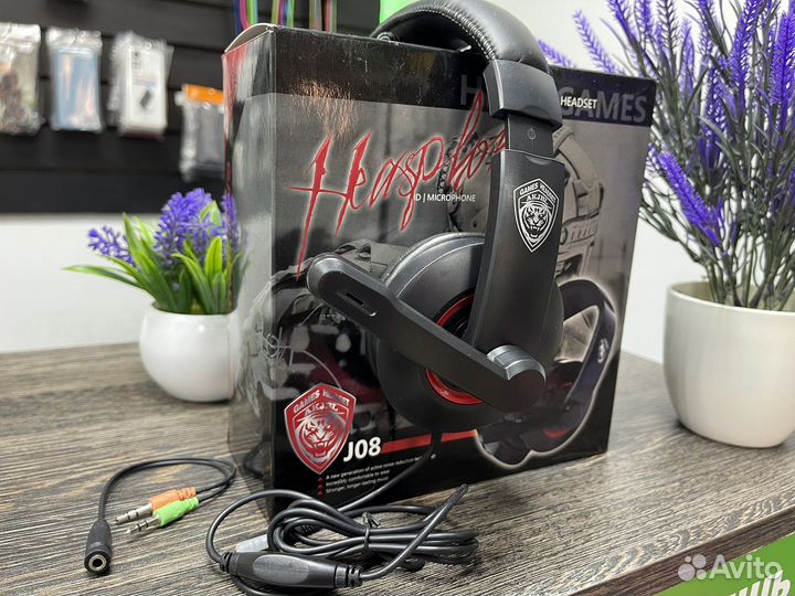 Наушники игровые с микрофоном