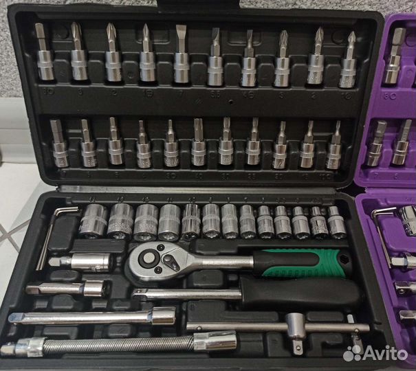 Набор инструментов 46 предметов Новый