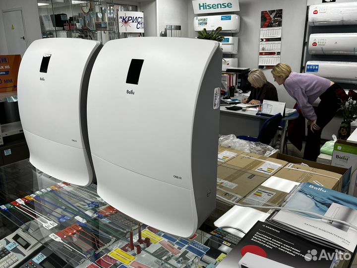 Приточный очиститель воздуха Ballu oneair ASP -200