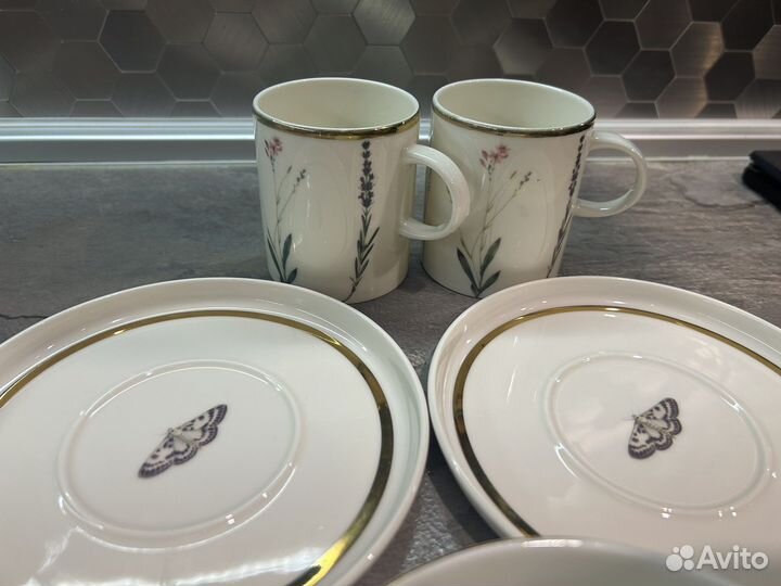 Набор посуды Porland (фарфор, Турция)