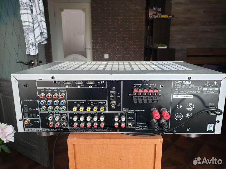 Ас Yamaha rx-v365. Колонки ultimate tr35wa