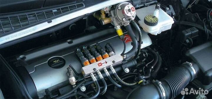 Газ на авто fiat Multipla фурнитура гбо №734