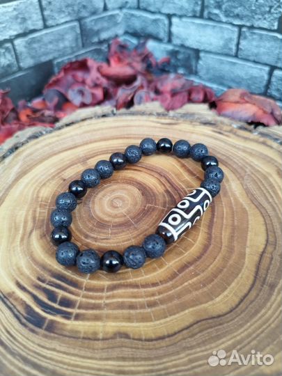 Браслеты с Дзи 9 глаз