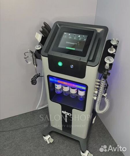 Многофункциональный аппарат skin, гидропилинг, РФ