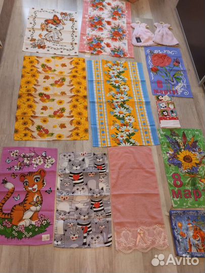 Кухонное полотенце новое