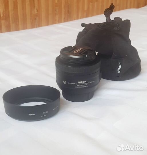 Фотообъектив nikon 35f/1.8G AF-S DX Nikkor
