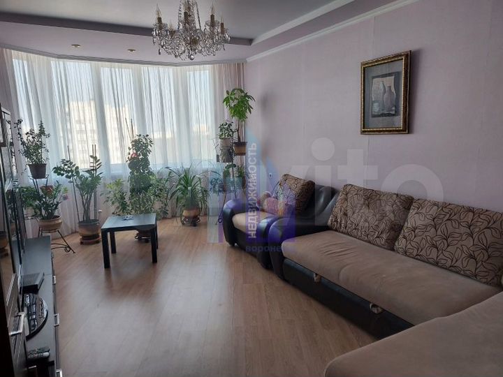 3-к. квартира, 81 м², 15/17 эт.