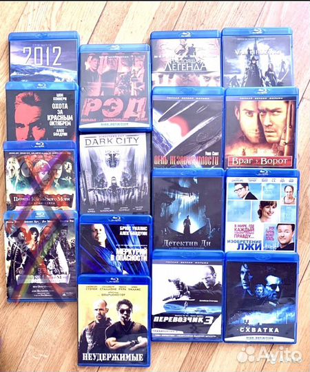 Blu-ray и Dvd диски
