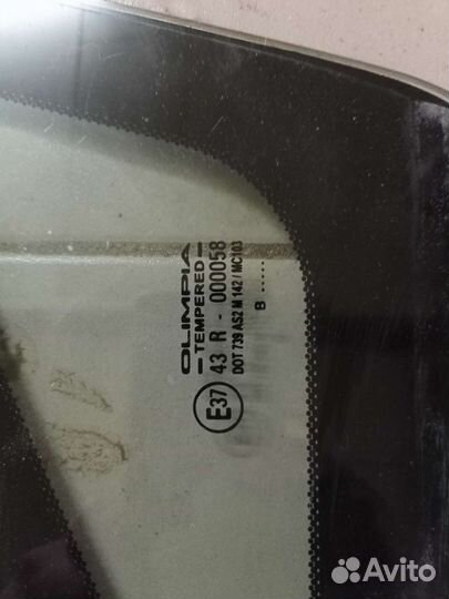 Заднее стекло honda civik 4d и передние глухие