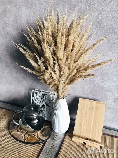 Букет из сухоцветов (вейник)