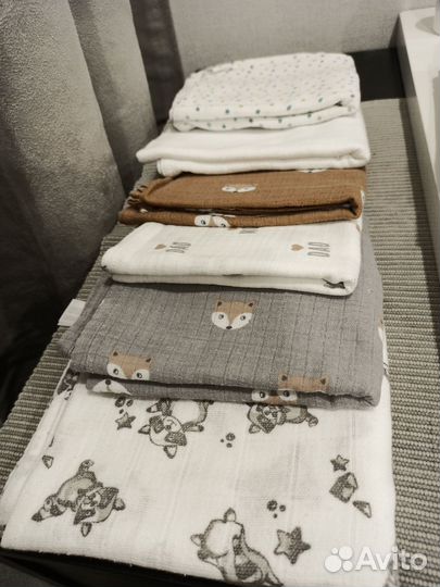 Пеленки муслиновые 70*70