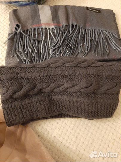 Снуд шарф женский,шарф