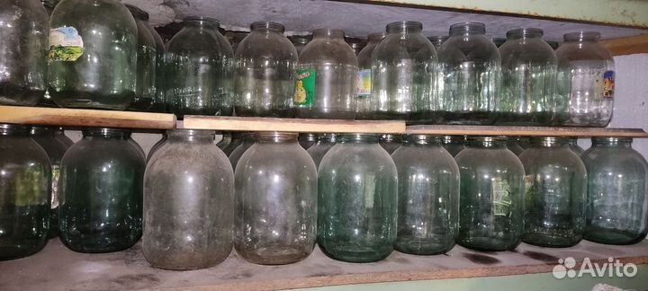 Банки стеклянные разные, для заготовок и компотов