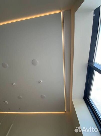 Натяжные потолки. Замер в день обращения