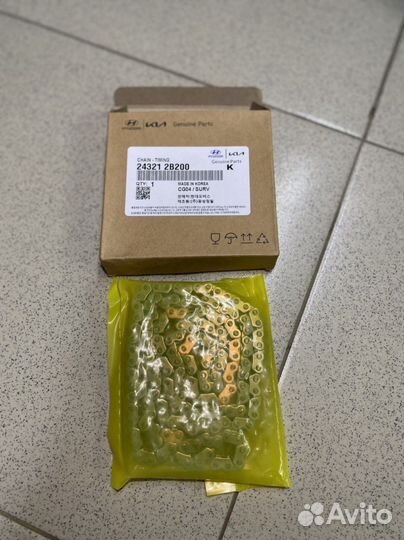 Цепь грм на Хендай Солярис, Киа Рио