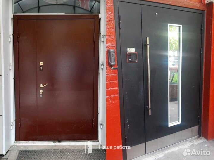 Тамбурная дверь металлическая