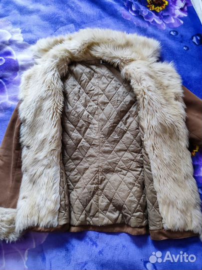 Дубленка натуральная женская 44 46