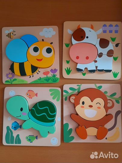 Новые развивающие деревянные игрушки