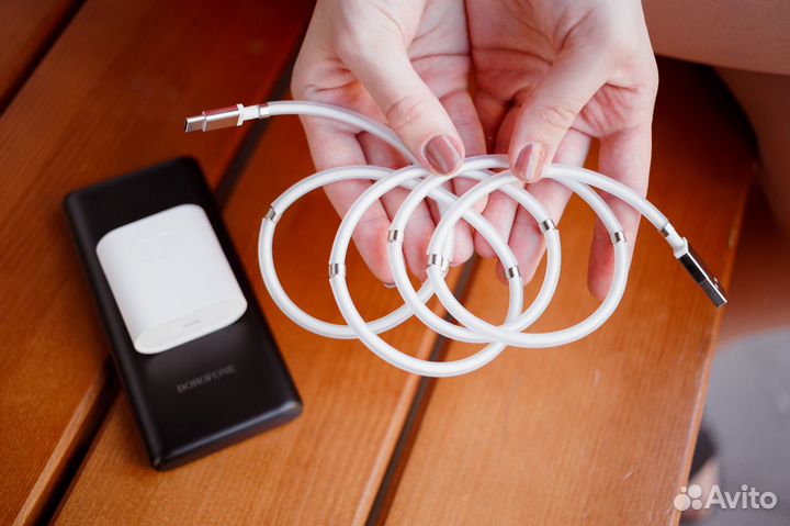 Кабель Type-C hoco U91 1 м., магнитный