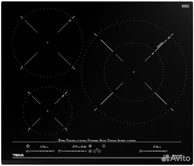 Встраиваемая варочная панель teka IZC 63630 MST B