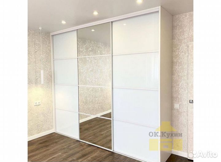 Шкаф купе белый