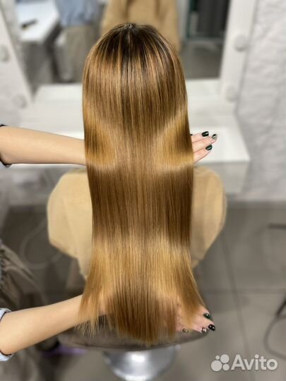 Кератин ботокс волос