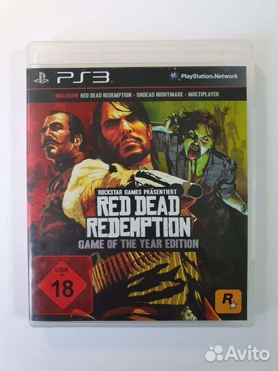 PS3 Red Dead Redemption (Лот в Резерве)