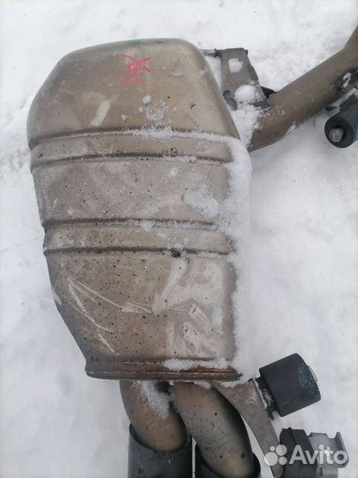 Глушитель в сборе BMW 5 F07/F10/F11 рест. F10 2016