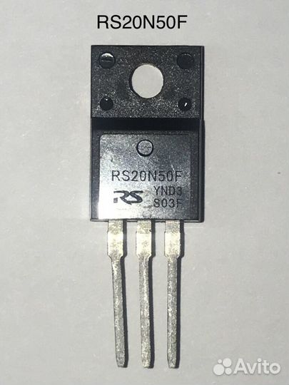 Транзистор rs20n50f (500 В, 20 А)
