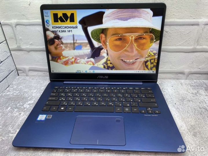 Ноутбук asus ZenBook UX430UA на Intel core i3-7100