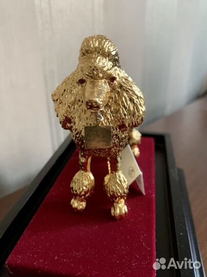 Пудель. Сувенир Cubic gems. Тайланд