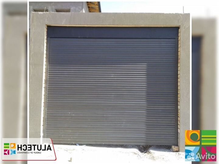 Ворота алютех роллетные