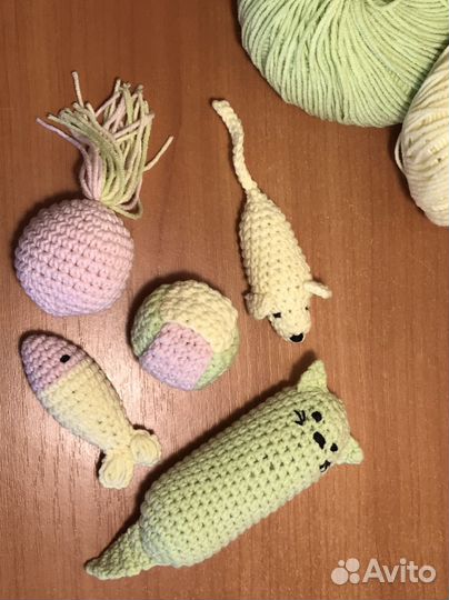 Игрушки для котят, кошек, котов. Ручная работа