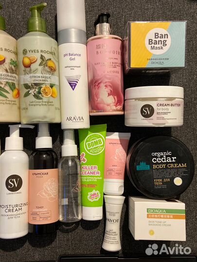 Большой пакет косметики