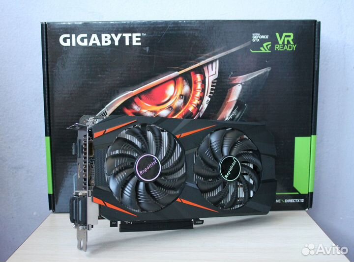 Видеокарта gigabyte GTX 1060 6GB WindForce 2X OC