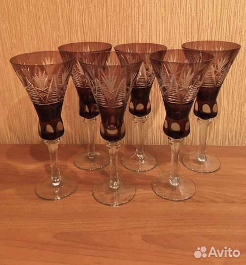 Хрустальные фужеры