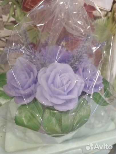 Мыло ручной работы букеты