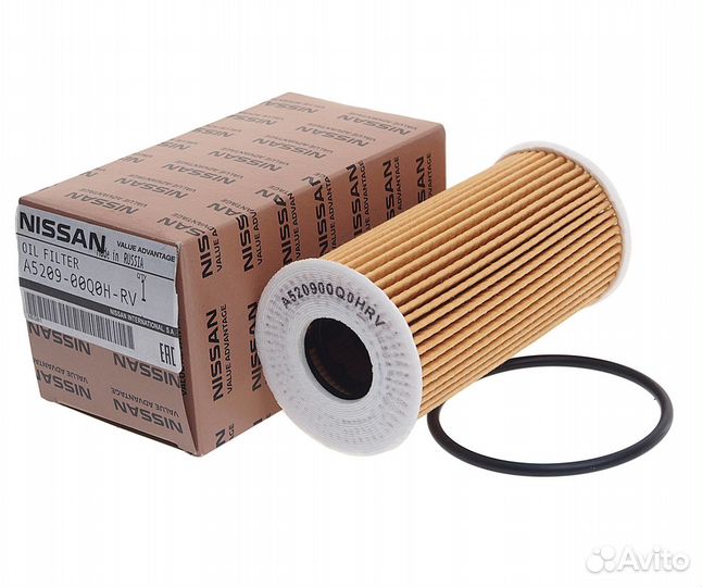 Фильтр масляный nissan Qashqai (13) (1.6) ое