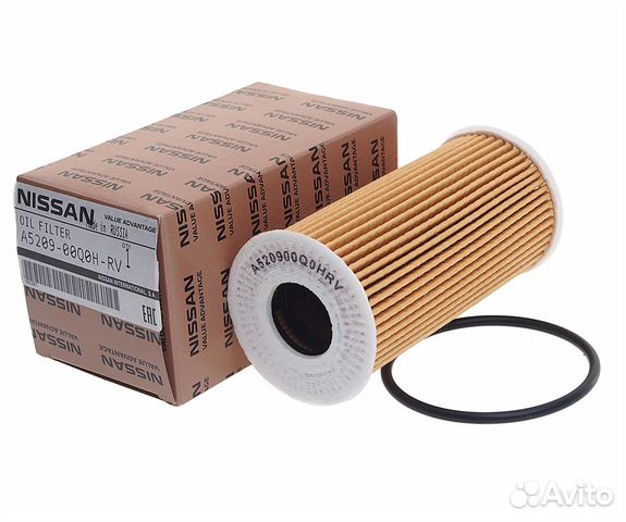 Фильтр масляный nissan Qashqai (13) (1.6) ое