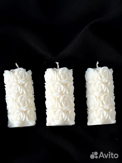 Соевая свеча. Женское тело. Мужское тело. Набор