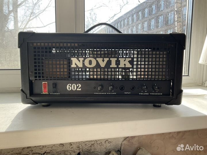 Двухканальный ламповый оконечный усилитель novik