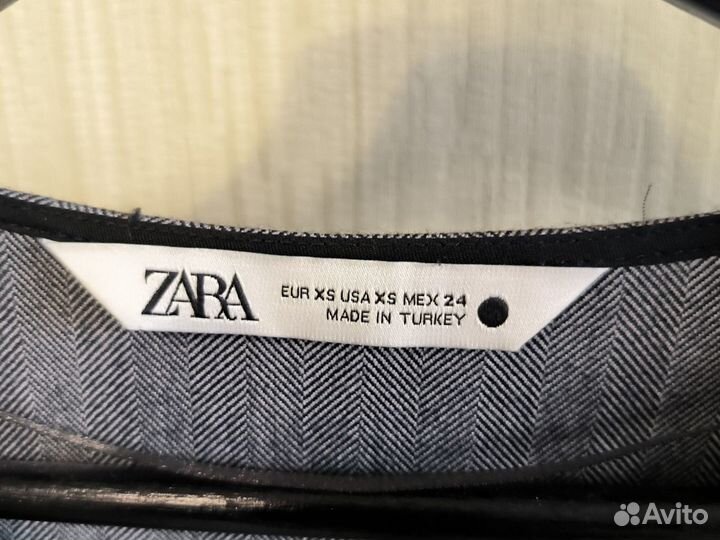 Трикотажное платье zara