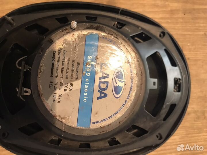 Колонки автомобильные LADA SL369 classic