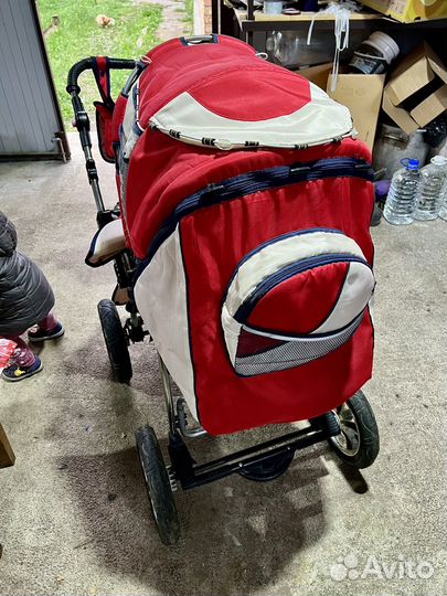Коляска с перекидной ручкой