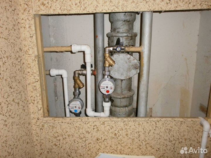 Поверка и Первичная установка счетчиков воды/тепла